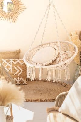 Bali Garden Hammock - Off White