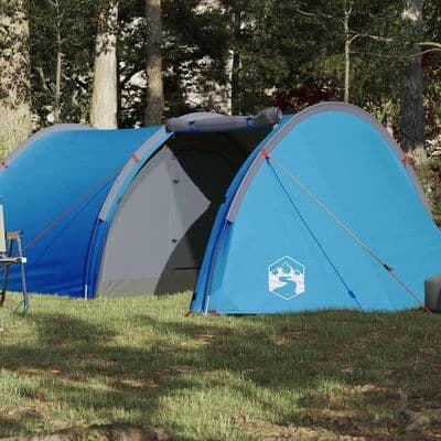 Camping Tent Tunnel 4-Person Waterproof - Available In 3 Colours