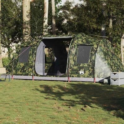Camping Tent Tunnel 4-Person Waterproof - Available In 5 Colours