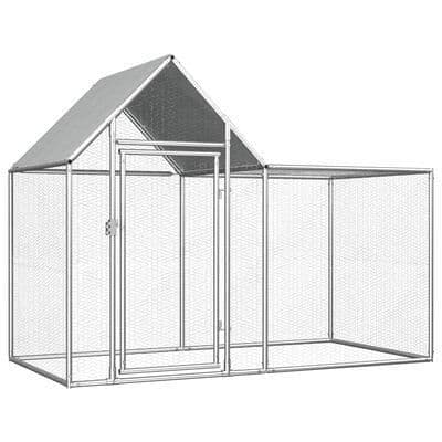 Chicken Coop  Galvanised Steel - Available In 6 Sizes