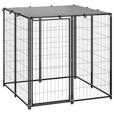 Dog Kennel Steel - Available In 2 Colours & 5 Sizes