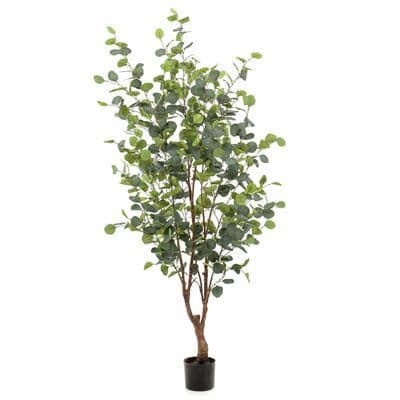 Emerald Artificial Eucalyptus Tree in Pot 140 cm