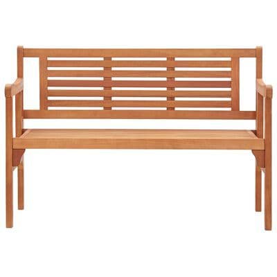 Foldable Garden Bench 120 cm Solid Eucalyptus Wood