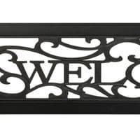 Garden Bench 125 cm Steel Black - Available In 3 Style