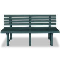 Garden Bench 145.5 cm Plastic - Available In 3 Colours