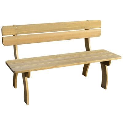 Garden Bench 150 cm Impregnated Pinewood