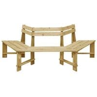 Garden Bench 240 cm Impregnated Pinewood - Available In 2 Sizes