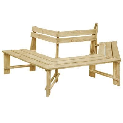 Garden Bench 240 cm Impregnated Pinewood - Available In 2 Sizes