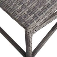 Garden Bench 80 cm Poly Rattan - Available In 3 Colours
