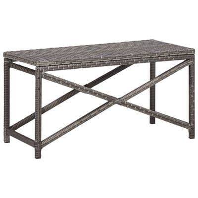 Garden Bench 80 cm Poly Rattan - Available In 3 Colours