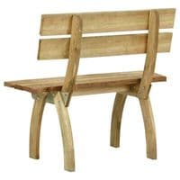 Garden Bench  Impregnated Pinewood - Available In 3 Sizes