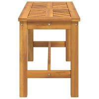 Garden Bench  Solid Wood Acacia - Available In 4 Sizes
