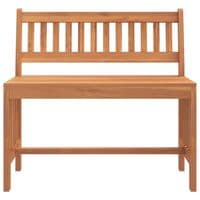 Garden Bench  Solid Wood Eucalyptus - Available In 2 Sizes