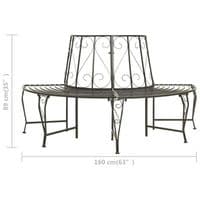Garden Round Tree Bench - Available in Half & Full
