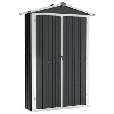 Garden Shed 107.5x46x183 cm Galvanised Steel - Available In 4 Colours