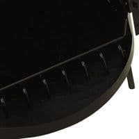 Garden Stove with Poker 38x38x122 cm Steel