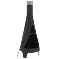 Garden Stove with Poker 45x45x122 cm Steel