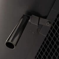 Garden Stove with Poker 45x45x122 cm Steel