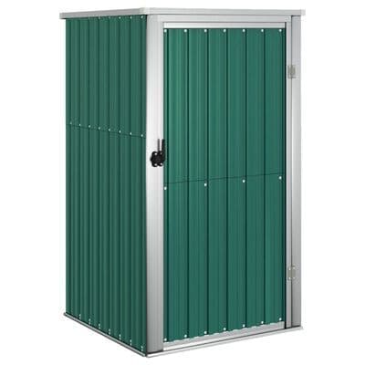 Garden Tool Shed 88x89x161 cm Galvanised Steel - Available In 4 Colours