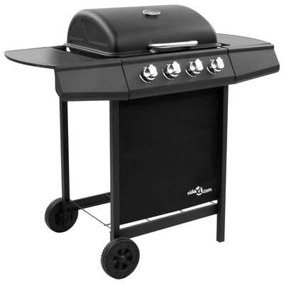 Gas BBQ Grill with 4 Burners - Available In 3 Colours