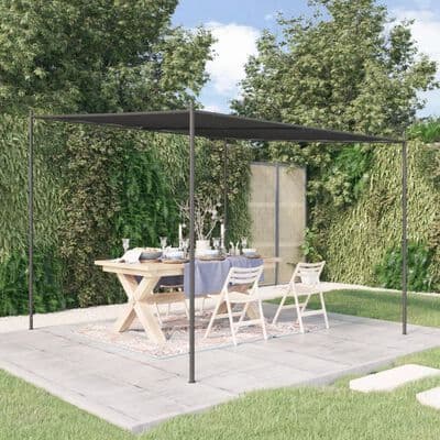 Gazebo Anthracite  Fabric and Steel - Available In 2 Sizes
