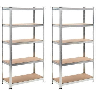 Heavy-duty Storage Rack 2 pcs