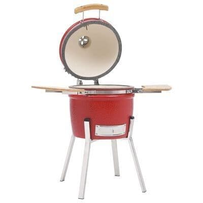 Kamado Barbecue Grill Smoker Ceramic 81 cm - Available In 2 Colours