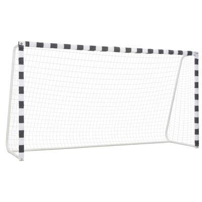 Metal Black and White Soccer Goal - Available In 2 Sizes