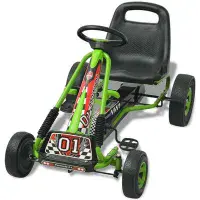 Pedal Go Kart with Adjustable Seat - Available In 2 Colours