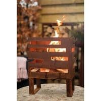 RedFire Fire Basket Madison Rust Steel