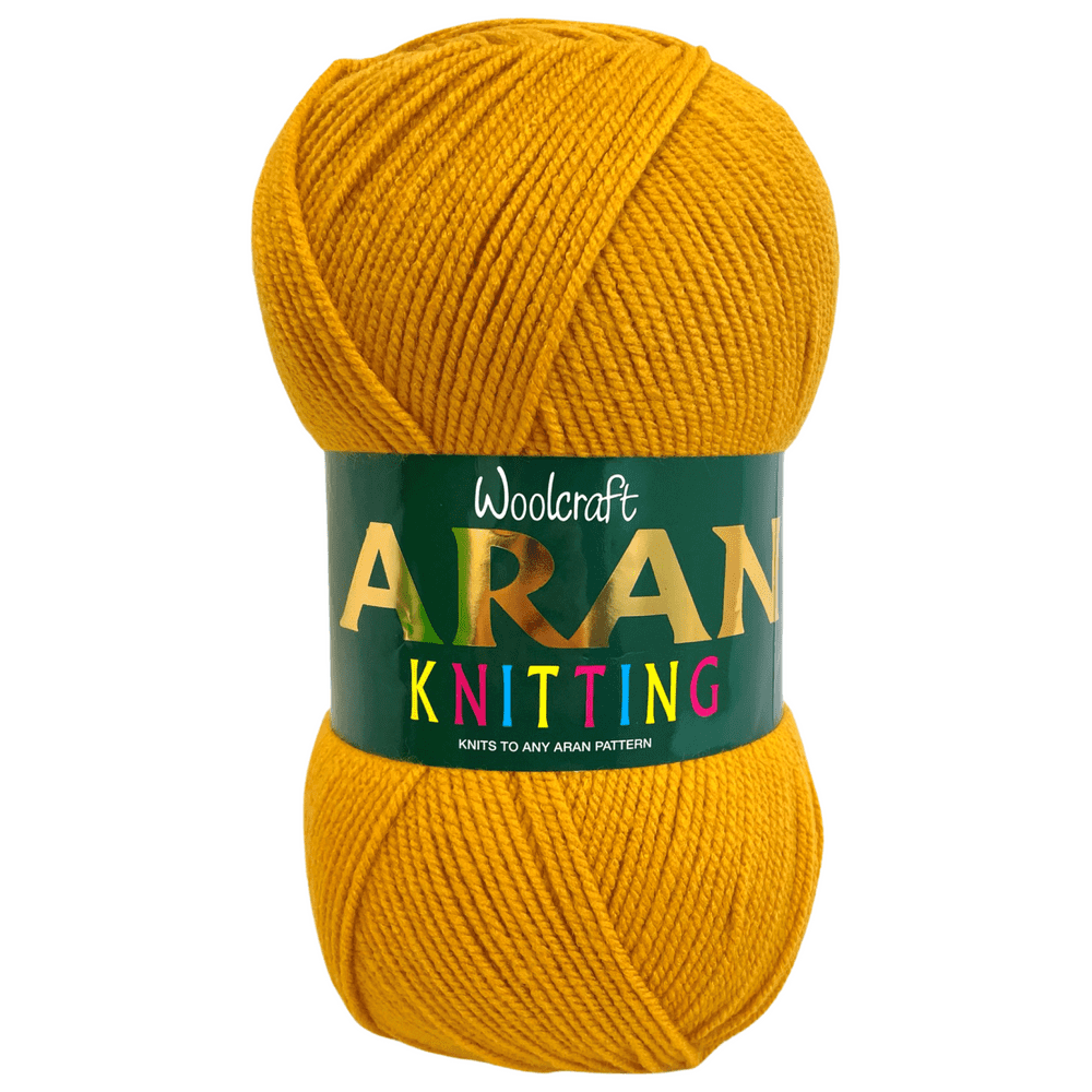 400g aran top knitting yarn