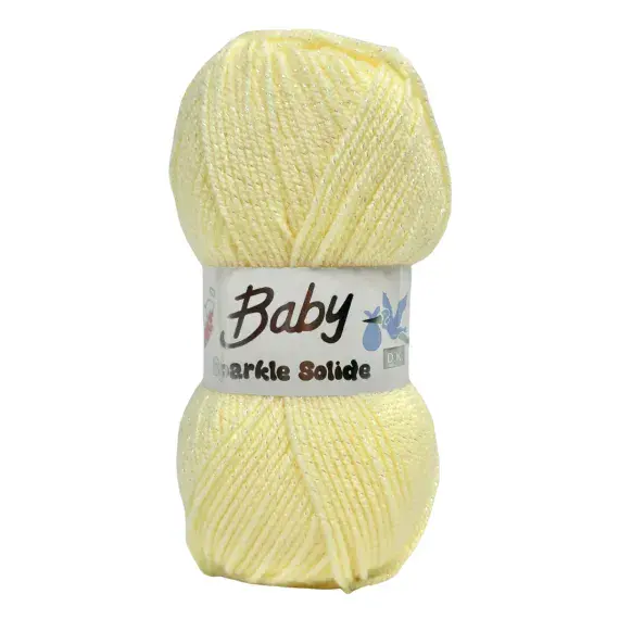 Woolcraft Baby Sparkle Solide DK 100g (Pack of 10)
