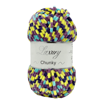 Woolcraft Luxury Chenille Chunky 100g (Pack of 10)