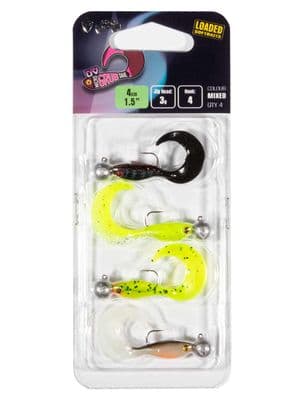 Fox Rage UV Micro Grub Tail 4cm - 3g - Size 4