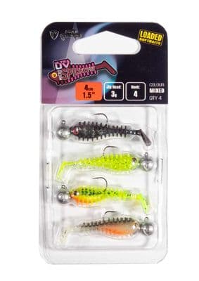 Fox Rage UV Micro Spikey Fry 4cm - 3g - Size 4