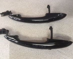 Door handles front - Black 3rd gen