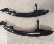 Door handles front - Black 3rd gen