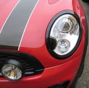 Headlight rings, Black 2nd gen