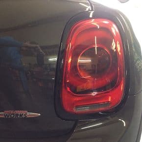 Rear Light rings - Black for 3rd gen MINI