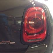 Rear Light rings - Black for 3rd gen MINI