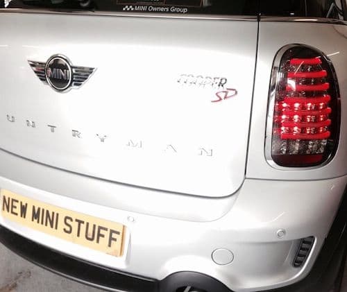 Rear lights Black LED