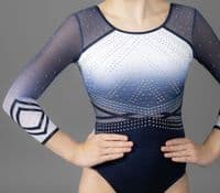 Aquamarine Navy & White