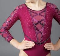 Arabella Leotard Burgundy