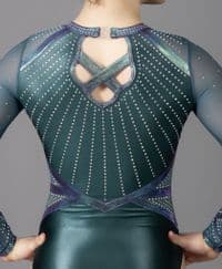 Bella Leotard  Alpine Green