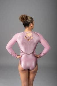 Bella Leotard Blush Pink