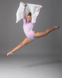 Bubble Gum Leotard Purple & Pink