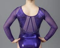 Garnet Leotard Deep Purple