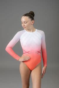 Jelly Tot Leotard in Orange