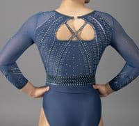 Luna Leotard Deep Sea Green