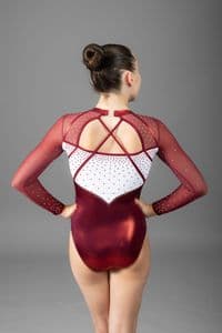 Ruby Leotard Burgundy
